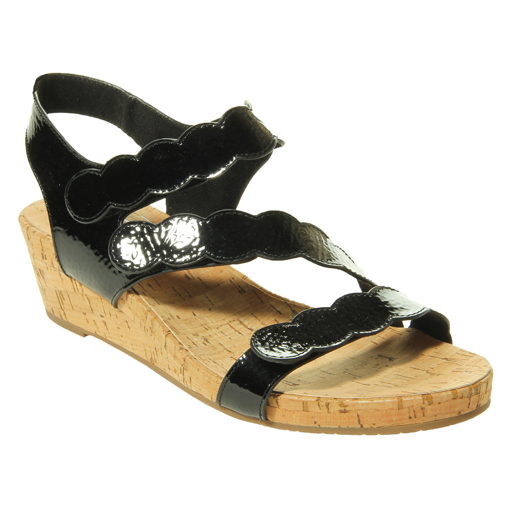 Kabie Slingback Wedge Sandals、mySite、gtrtttuynbv