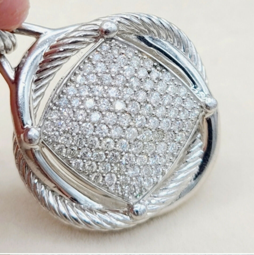David Yurman Infinity Large Pendant 鈥?Diamonds、mySite、hinf8tx79