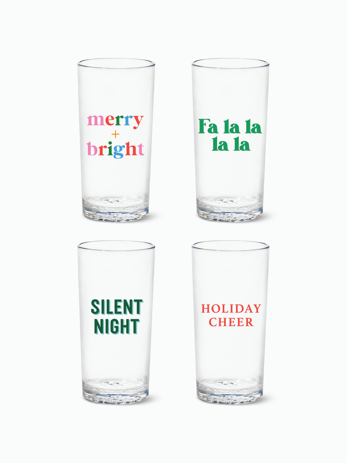 Holiday Sip and Sing - RESERVE 14oz Highball Tritan Copolyester Glass、mySite、camillekostekn