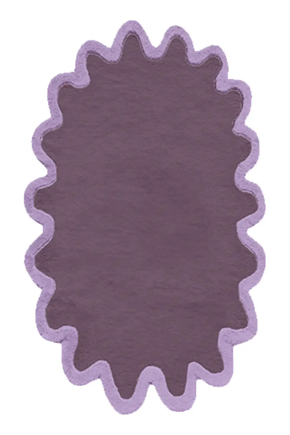 Customizable Halo Burst Tufted Oval Rug、mySite、gigharbornorthrealestate