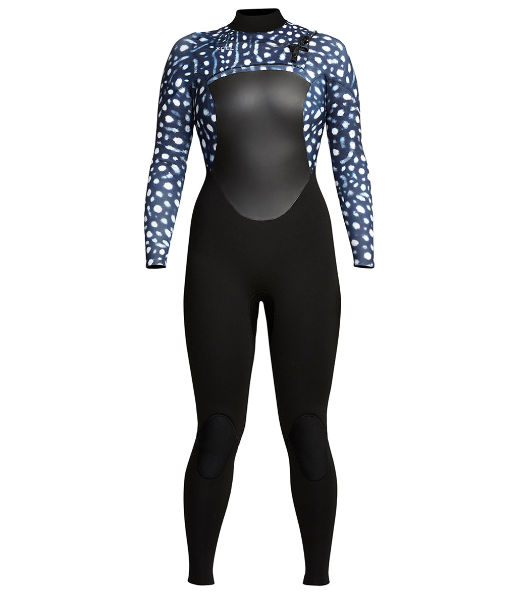 Xcel Women's Water Inspired 4/3mm Axis X Fullsuit Westsuit、mySite、noshort