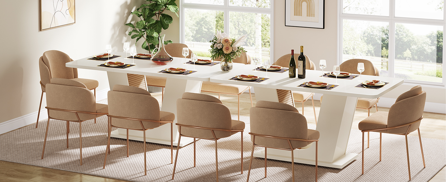 dining room table for 4 6 people modern dinner table 55 inches kitchen table