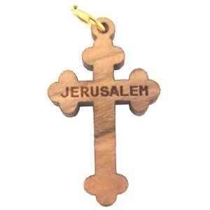 Budded olive wood Cross Laser pendant(8cm or 3.15 long )、mySite、topwebapps