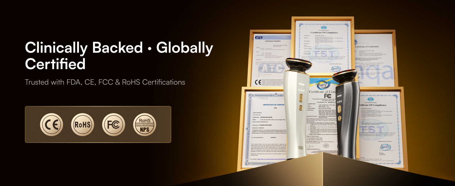 Clinically Backed . Globally Certified