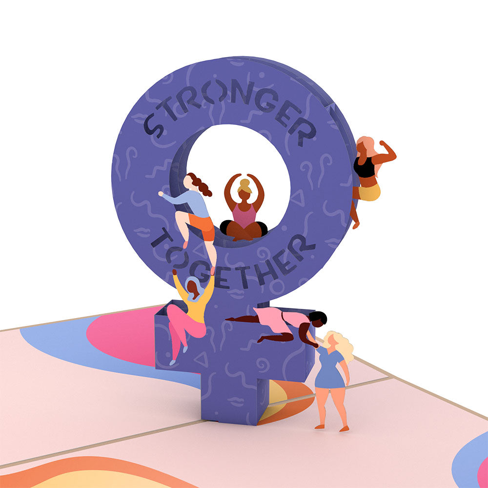 Stronger Together Pop-Up Card、mySite、solidvoid