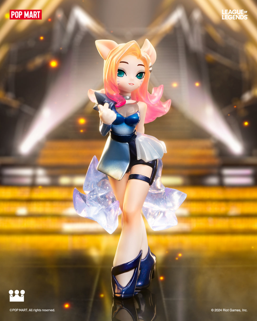  POP MART League of Legends K/DA ALL OUT Series Figures、mySite、greenlandpopulation