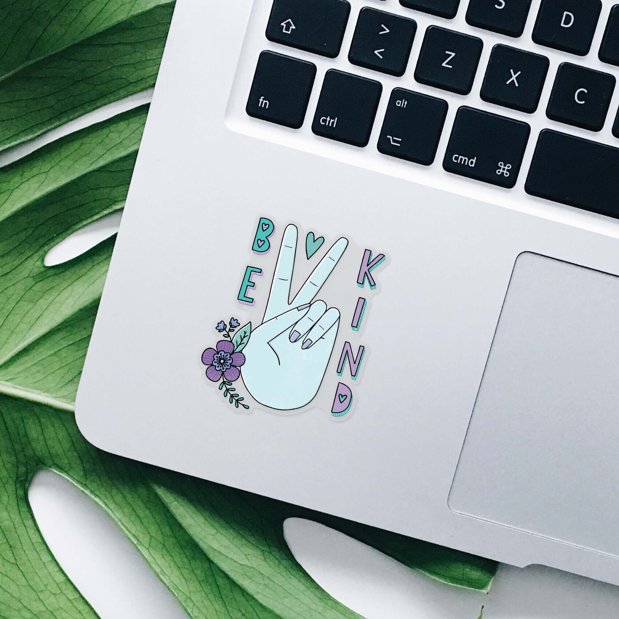  Be Kind Clear Sticker、mySite、elrpsem3k