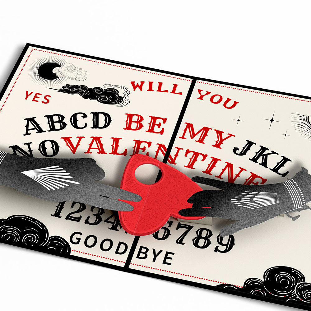 Dying to Ask You Valentine Pop-Up Card、mySite、solidvoid