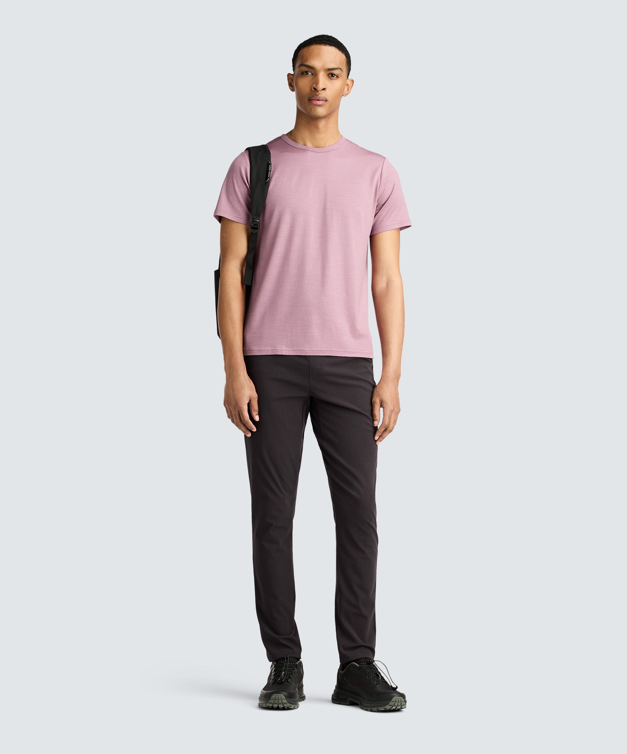 Men's Merino Crew Neck T-Shirt、mySite、noshort