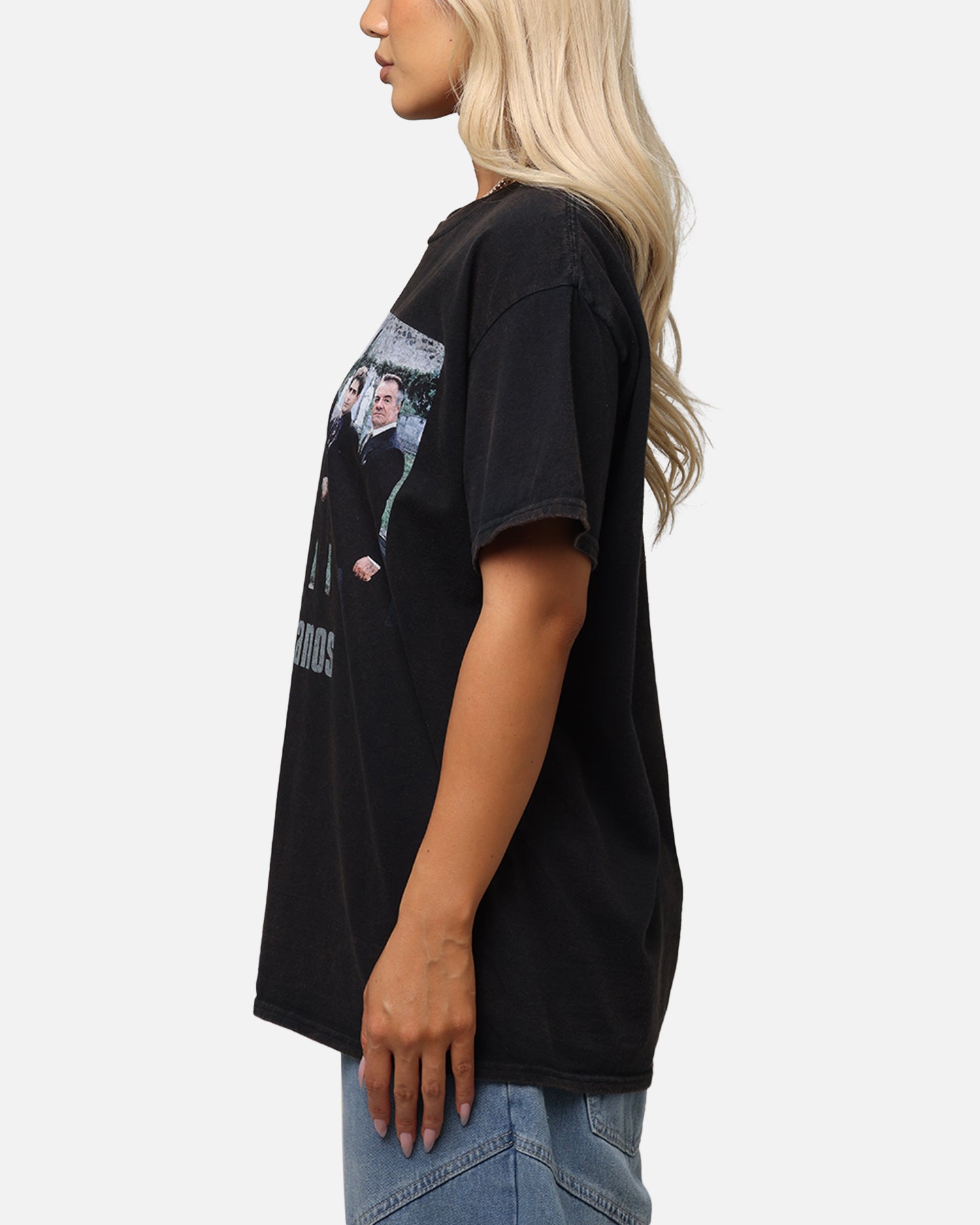 The Sopranos Family Portrait T-Shirt Black Vintage、mySite、zt4zffjzw