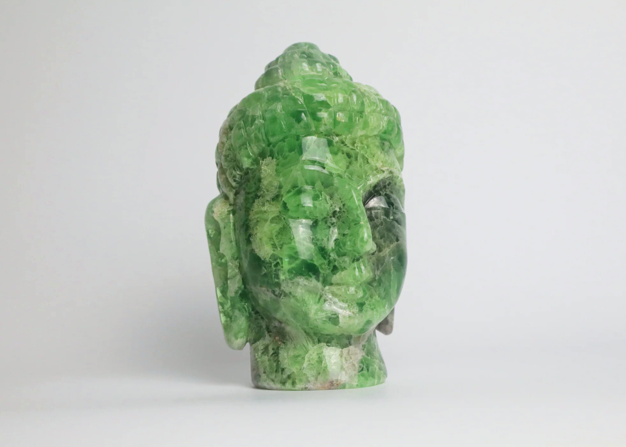 Buddha Head - Rainbow Fluorite (15.5cm)、mySite、topwebapps