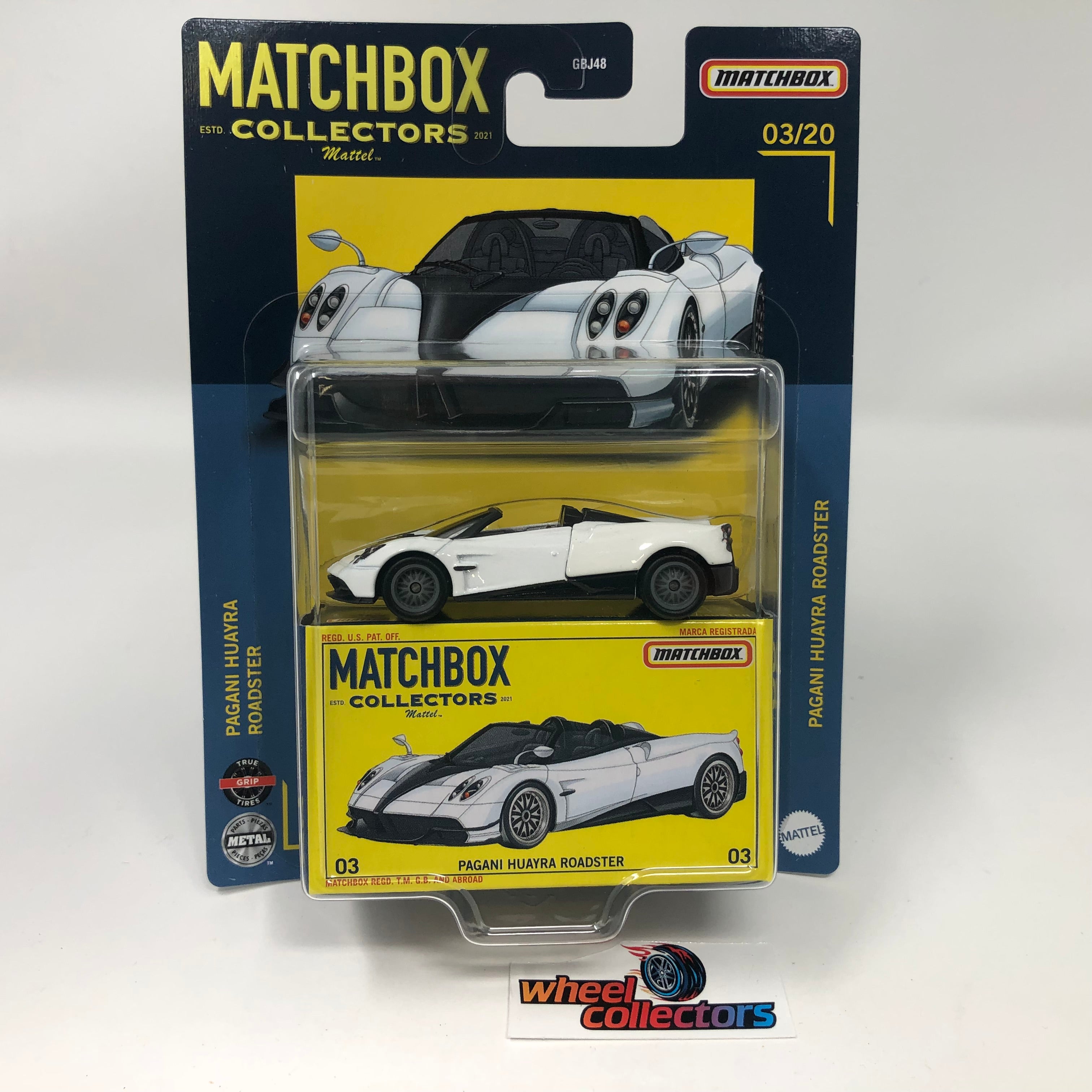 Pagani Huayra Roadster * 2021 Matchbox Collectors Series Case L、mySite、hgirdovlk