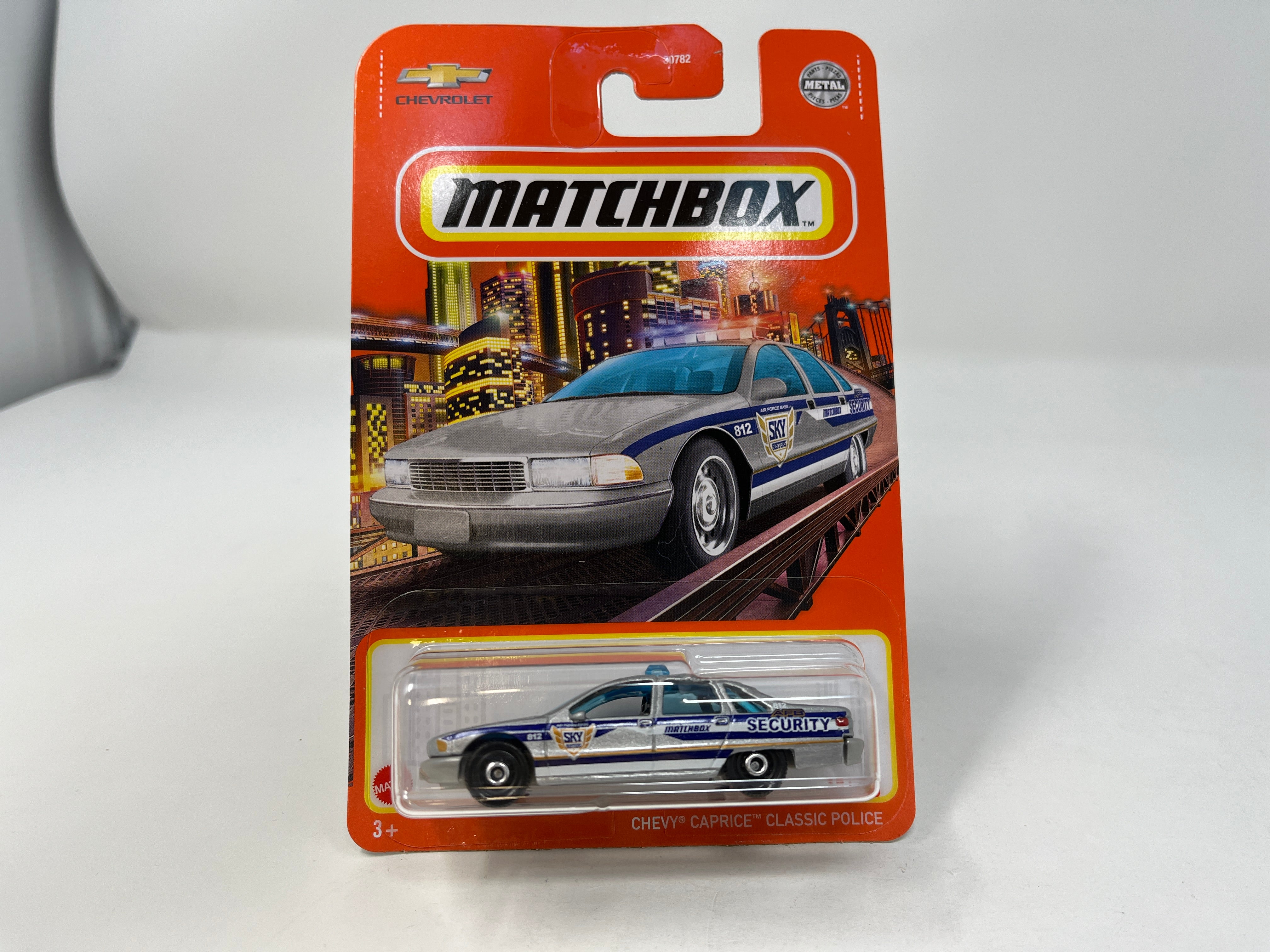 Chevy Caprice Classics Police #67 * Matchbox Basic Series * Silver、mySite、hgirdovlk