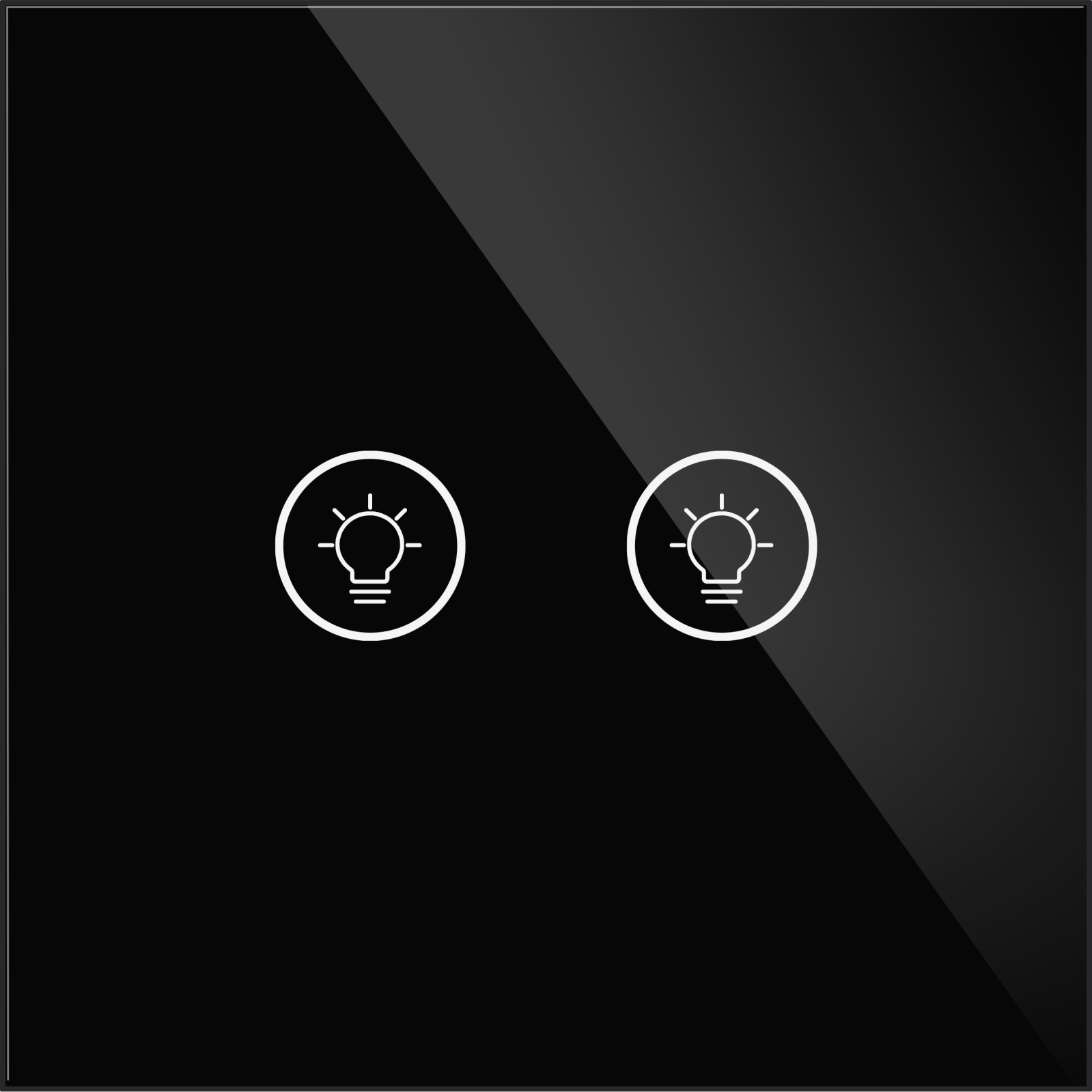 ZigBee Smart Multi-gang Light Dimmer Touch Switch Single Pole Neutral Wire Required EU、mySite、fannypackpong