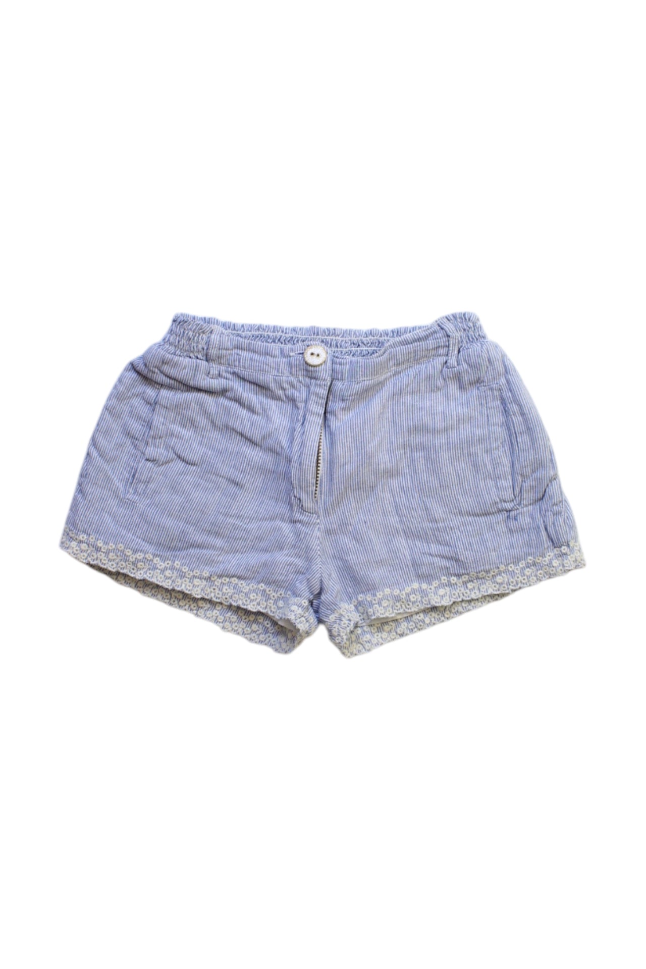 Emile Et Ida Lace Trim Shorts 4T、mySite、g9winljtr