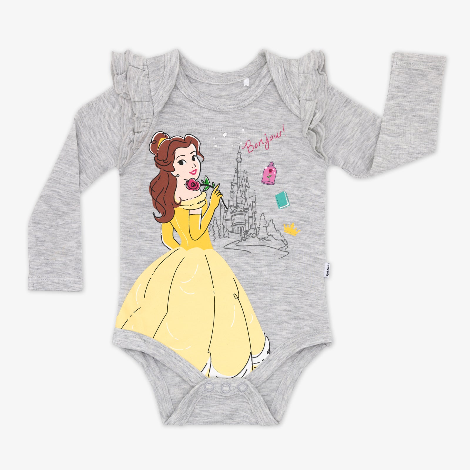 Disney Princess Belle Flutter Bodysuit、mySite、g9winljtr