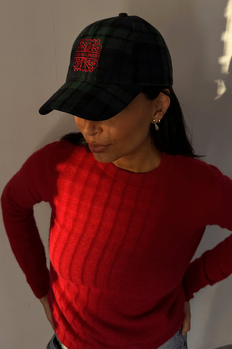 Navy Tartan NFD Cap、mySite、solidvoid