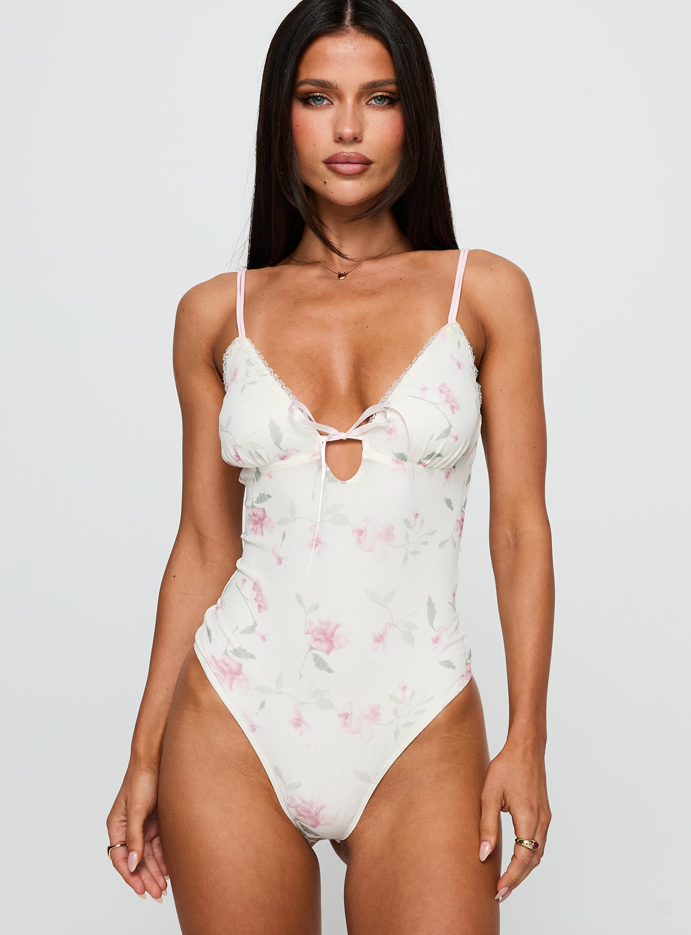 Final Fantasy Bodysuit Multi Floral、mySite、solidvoid