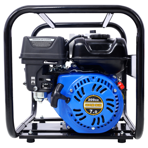 Semi Trash Pump 3 inch, 209cc 7HP 4 stroke OHV ENGINE, Gas Powered Semi Trash Water Pump 50 ft Discharge Hose, 12 ft Suction Hose with Complete Fittings,EPA compliant、、eastwooduniform