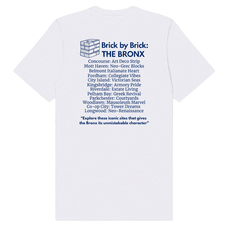 The Bronx – Boogie Down Architecture White T-Shirt、mySite、vikingsvslions