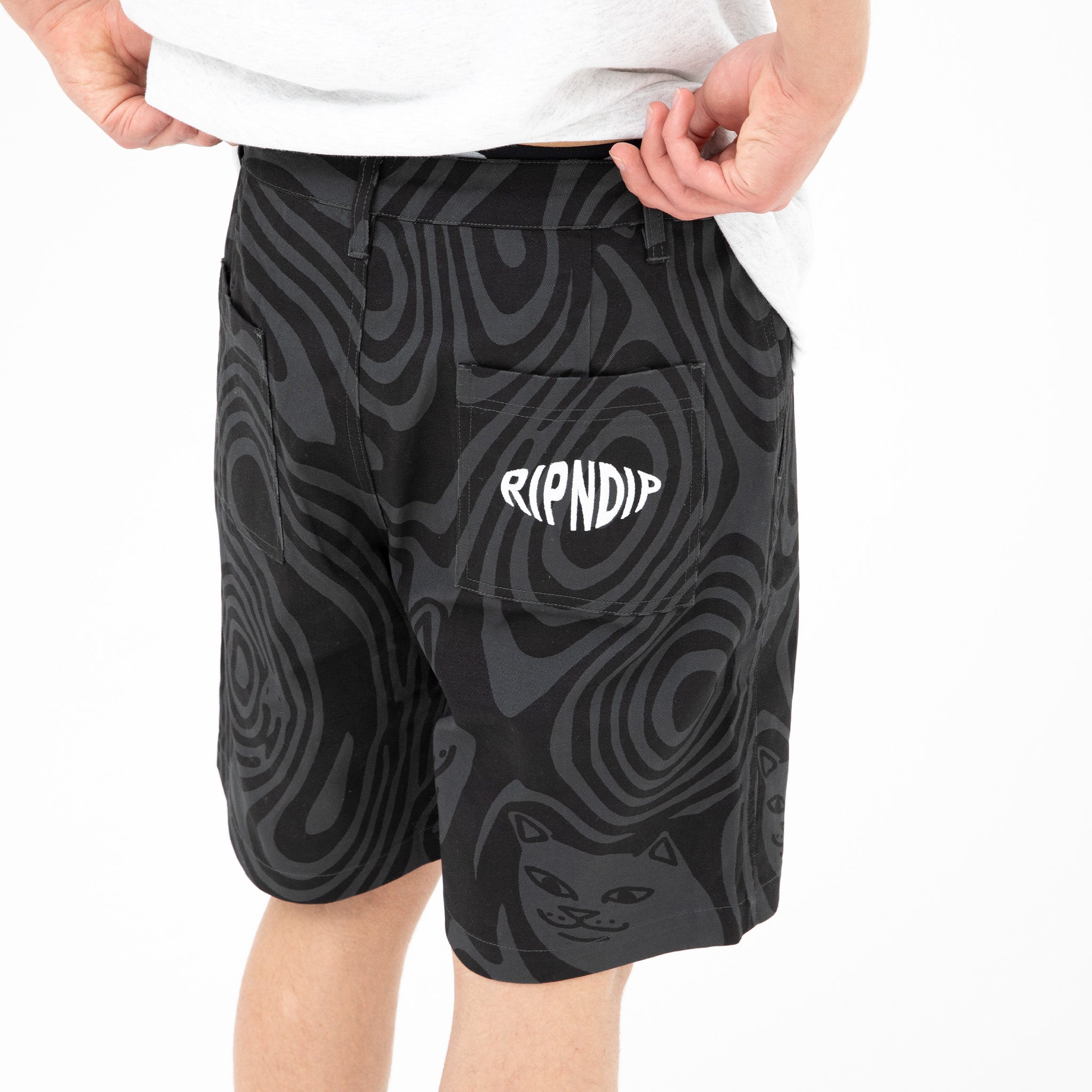  Hypnotic Cotton Twill Shorts (Black)、mySite、merchandisen