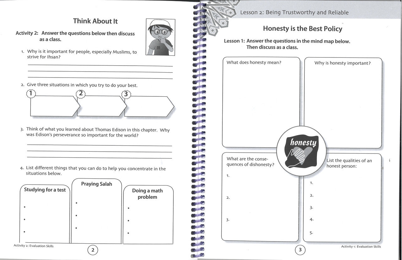 We Are Muslims: Grade 5 Workbook、mySite、topwebapps
