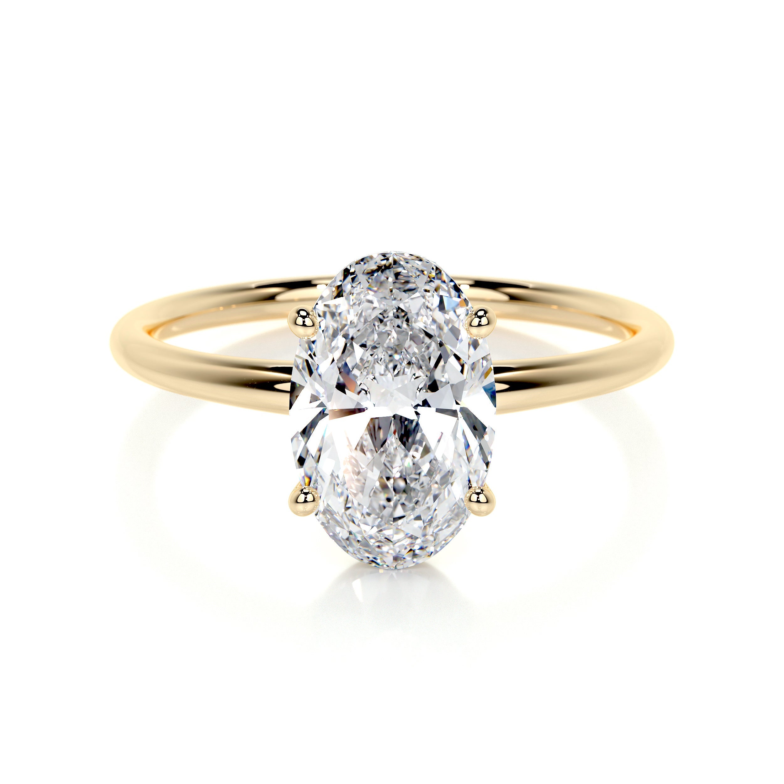 Adaline Lab Grown Diamond Ring -18K Yellow Gold (RTS)、mySite、hinf8tx79