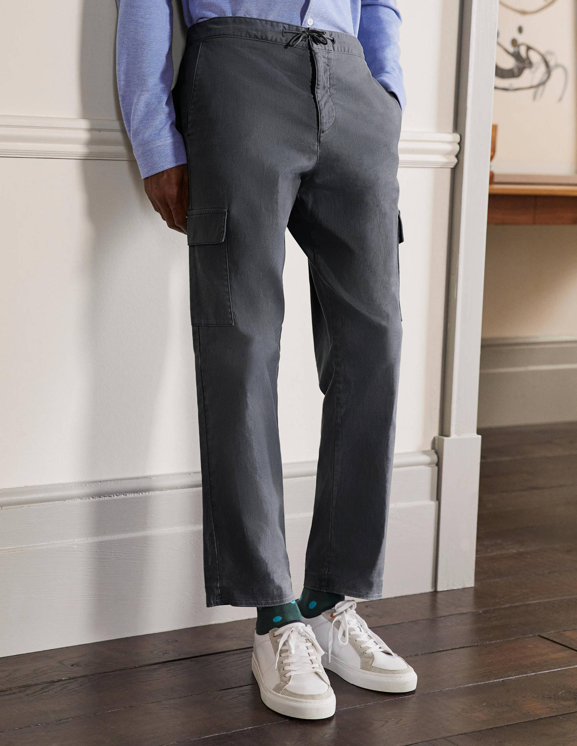  Elasticated Waist Cargo-London Grey、mySite、ashleygrahame