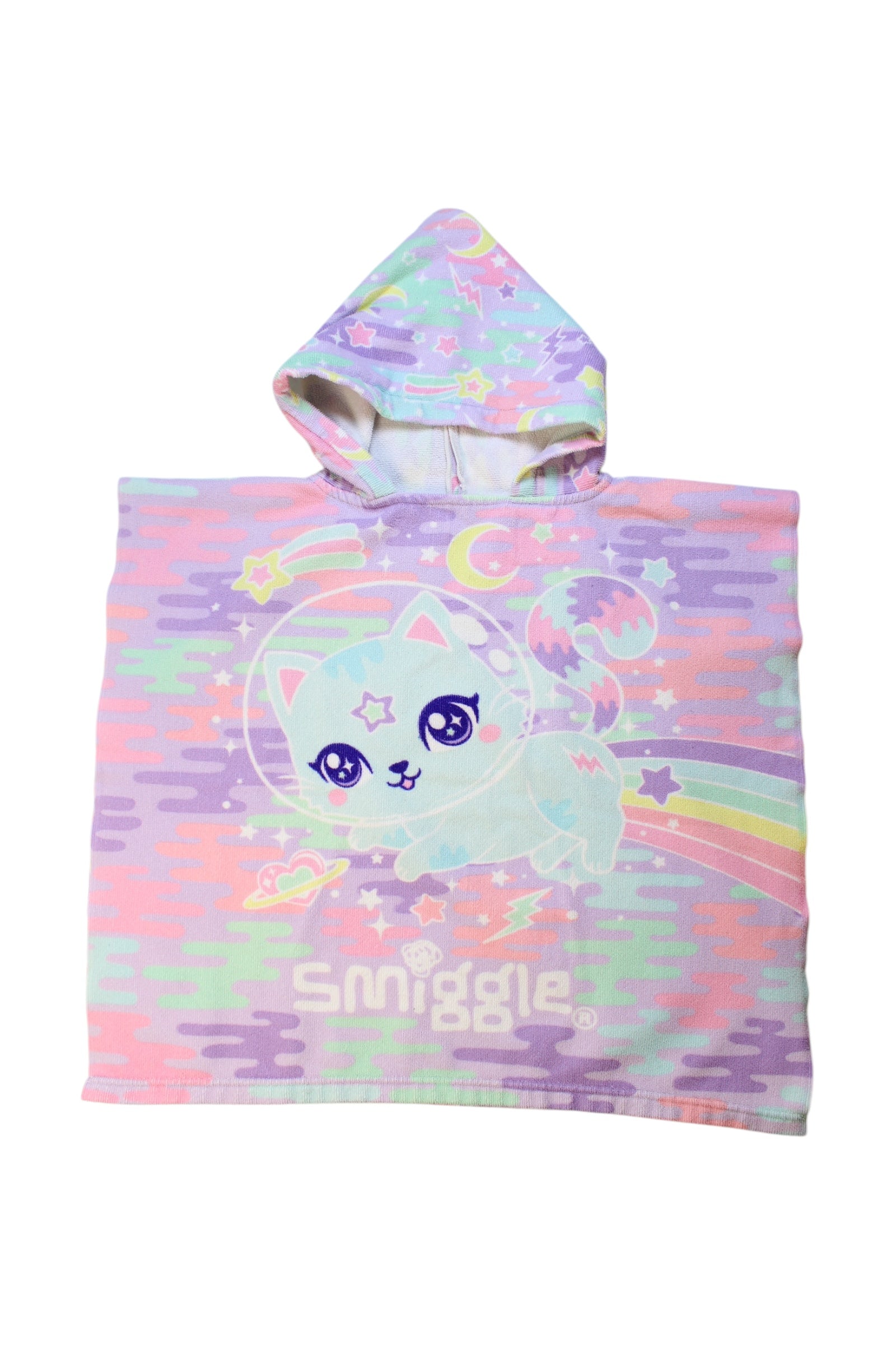 Smiggle Hooded Poncho Towel O/S、mySite、g9winljtr