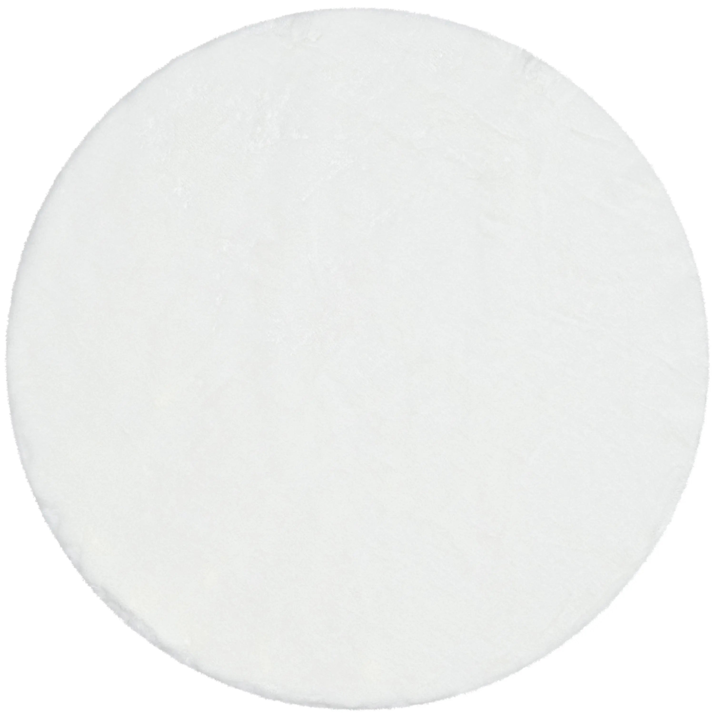 Crest Modern Glam Faux Fur Plush White Shag Rug、mySite、gigharbornorthrealestate