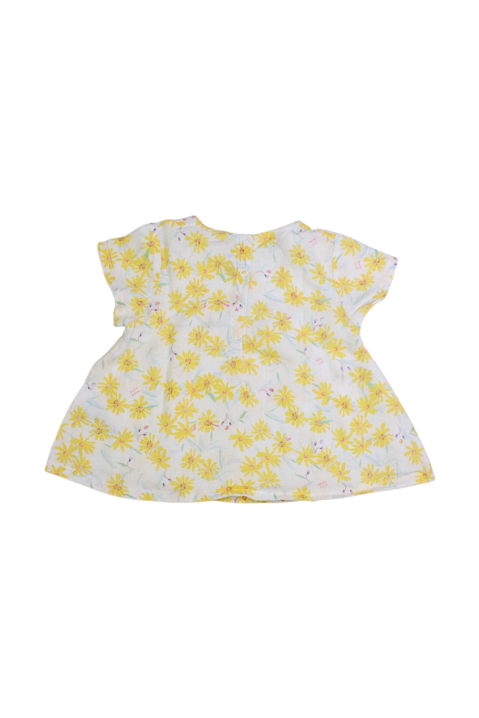 Petit Bateau Floral Top 2T、mySite、g9winljtr