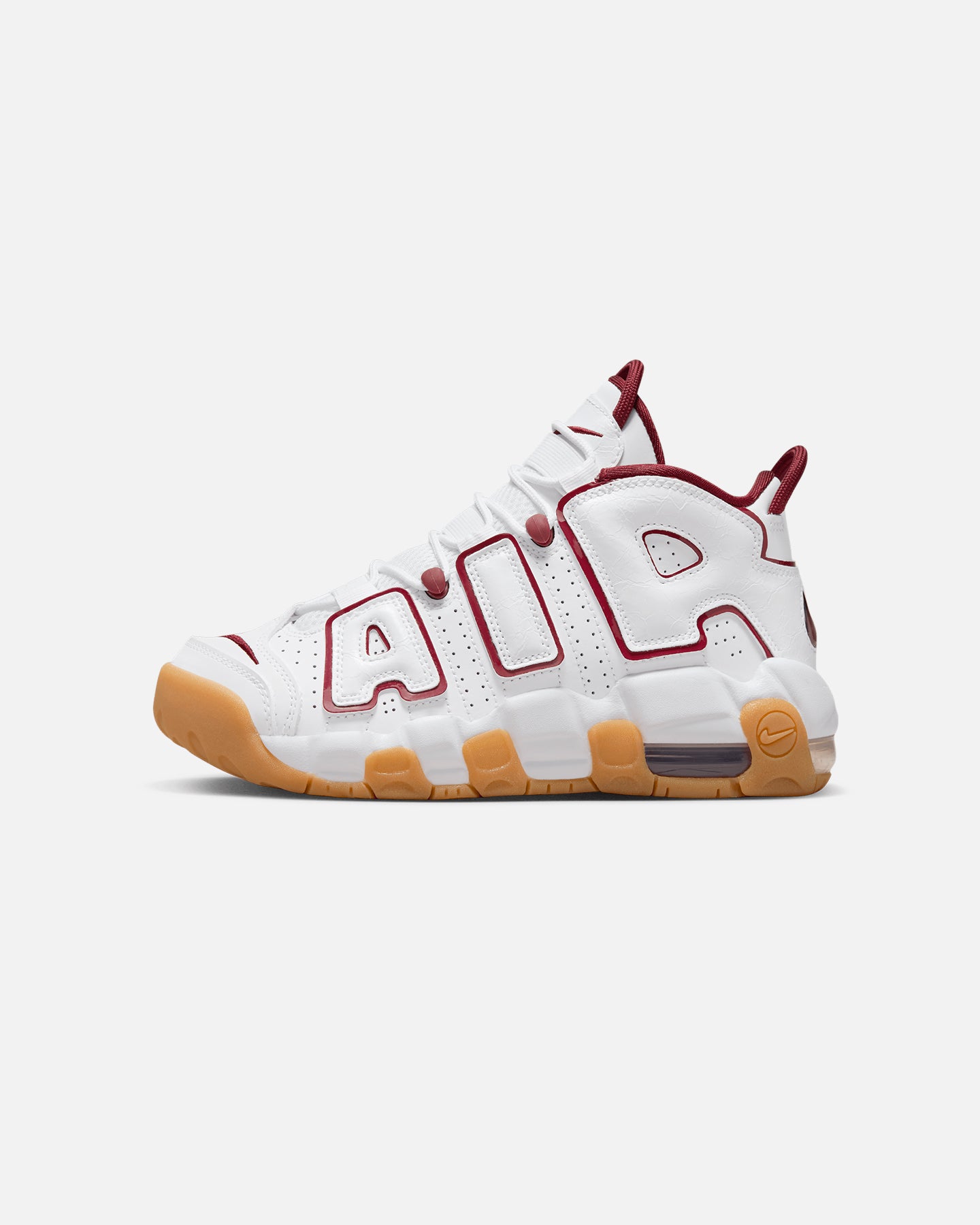 Nike Kids' Air More Uptempo (GS) White/Red、mySite、zt4zffjzw