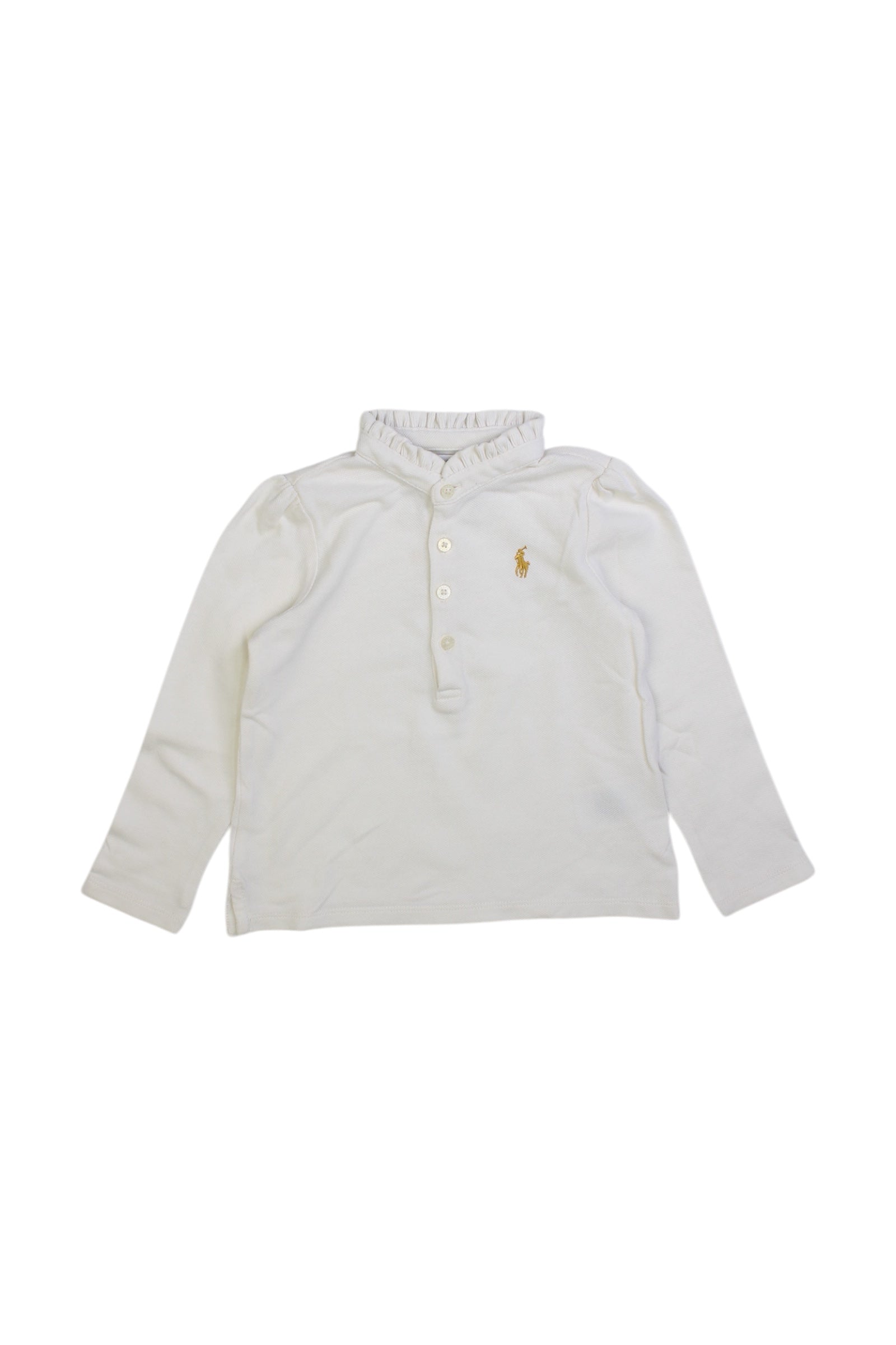 Ralph Lauren Long Sleeve Polo Shirt - Size 2T、mySite、g9winljtr