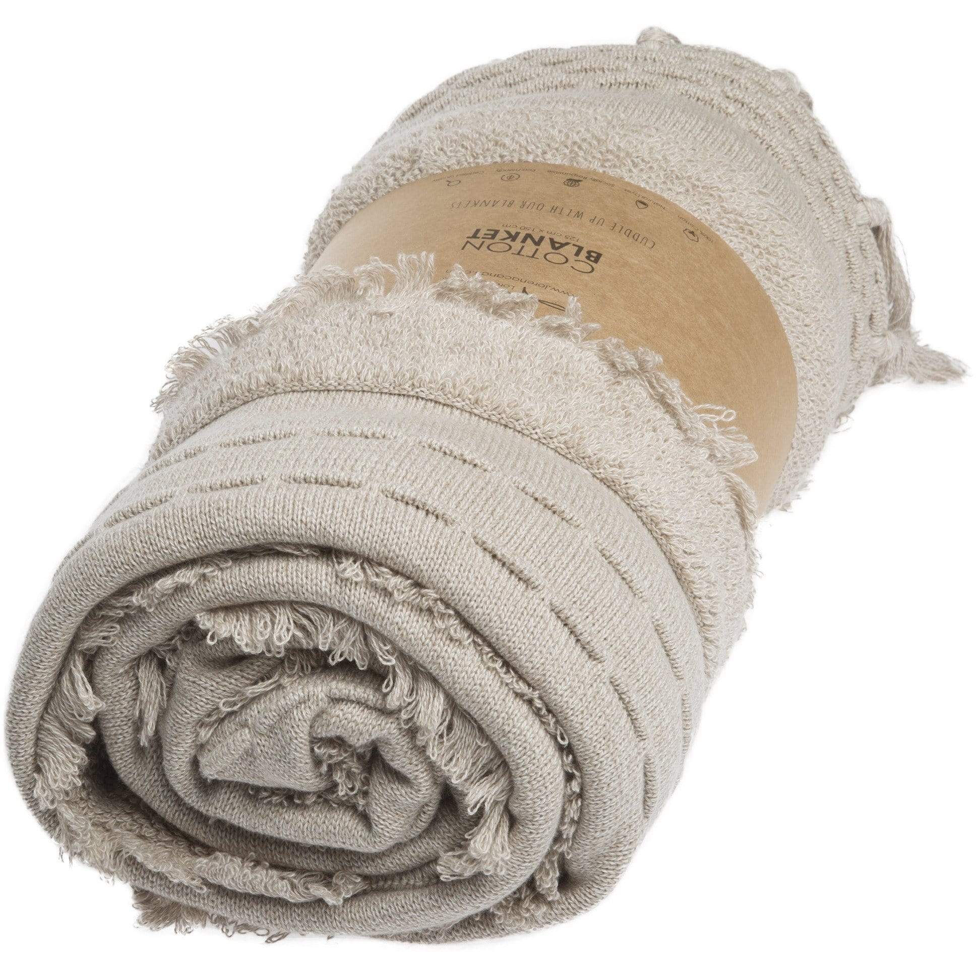 Air Dune White Knitted Blanket、mySite、gigharbornorthrealestate