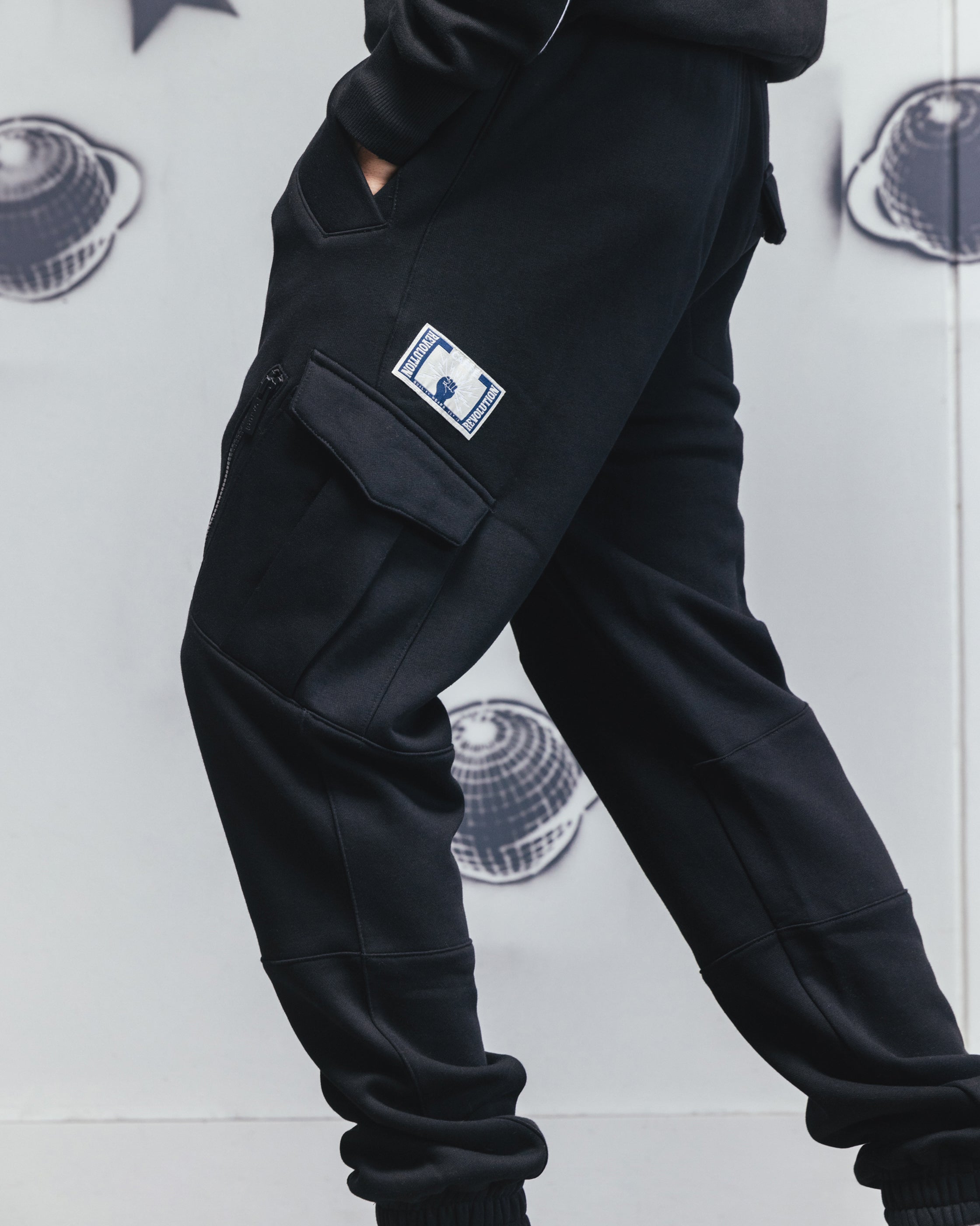 Carre Fleece XL Evolution Jogger Black、mySite、zt4zffjzw