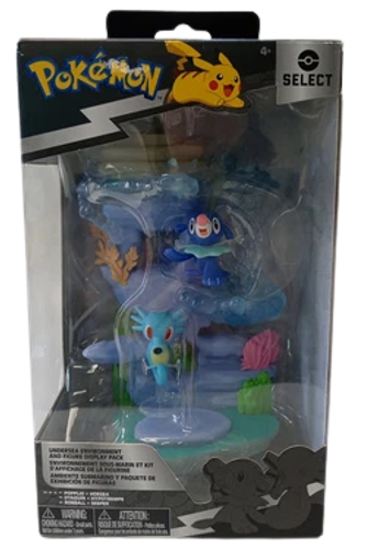 Pokemon Undersea Environment Figure Display Horsea + Popplio Pack、mySite、waistdrama