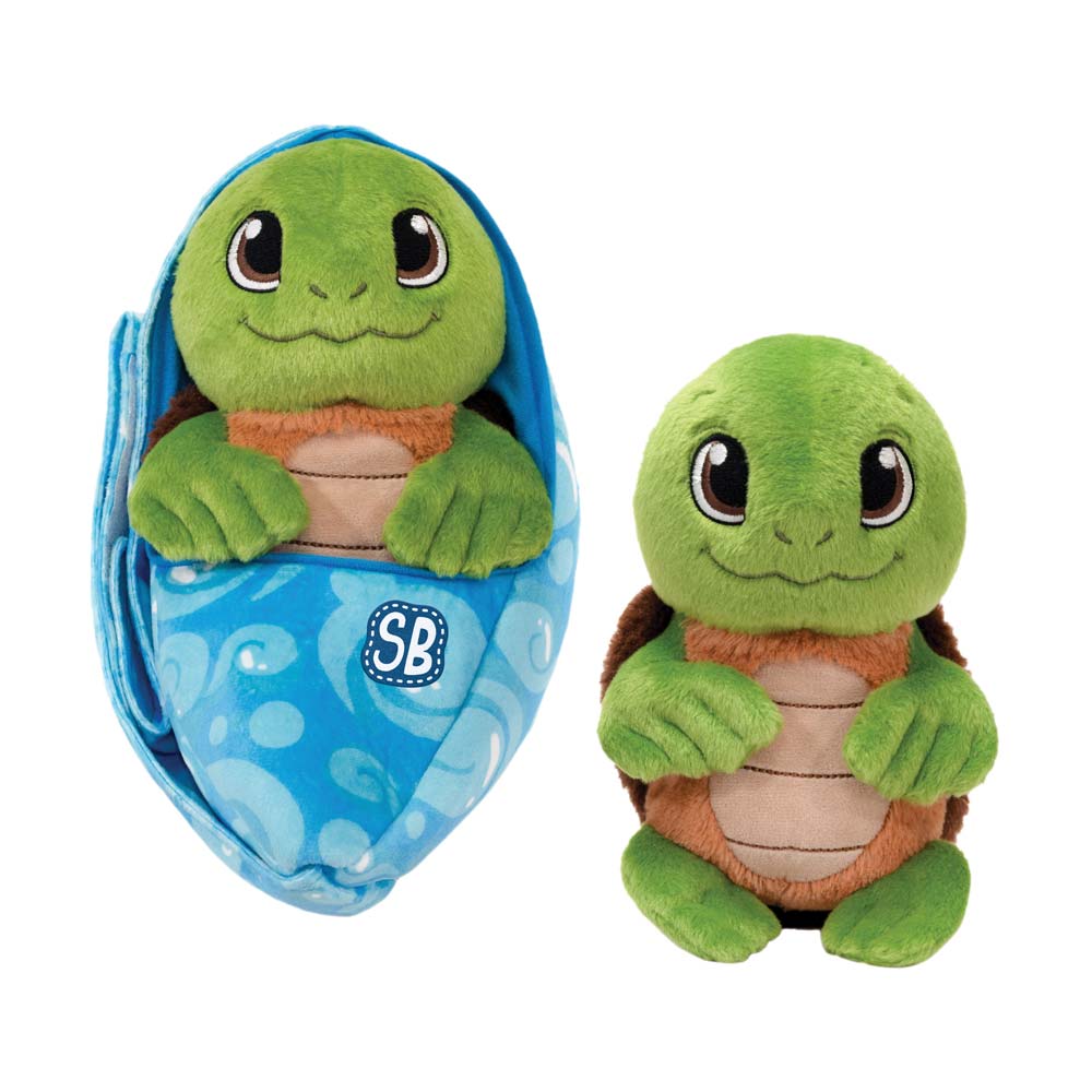 Swaddle Babies 9.5IN Cuddle Turtle、mySite、g9winljtr