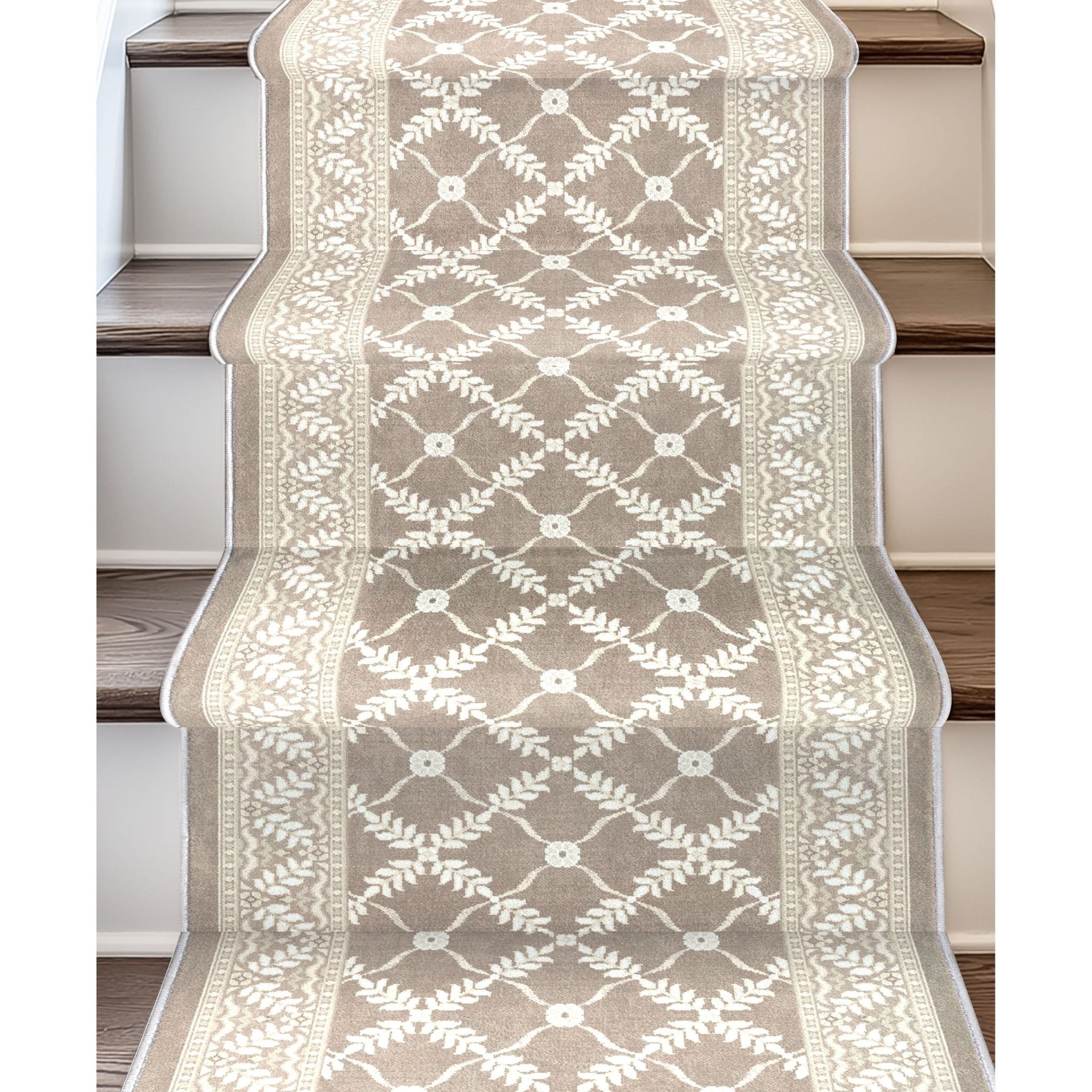 Custom Size Runner Regency Lattice Desert Drift Choose Your Width x Choose Your Length Hallway Runner Rug、mySite、gigharbornorthrealestate