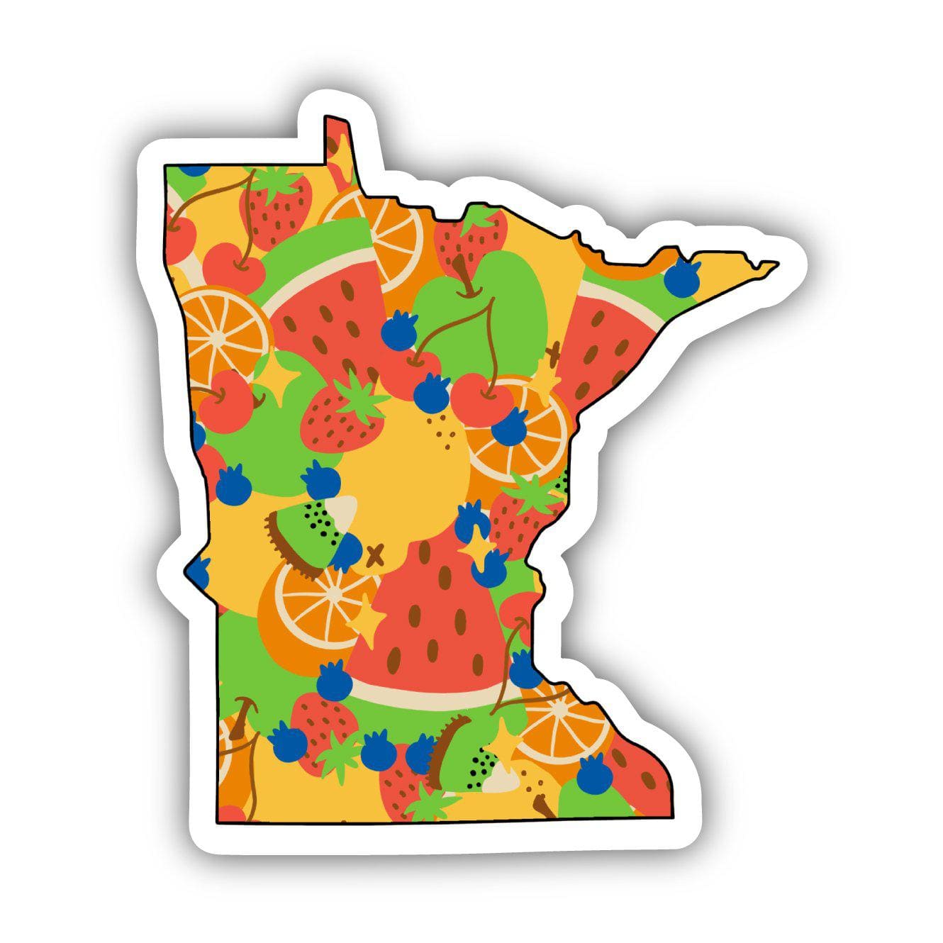  Minnesota Fruit Pattern Sticker、mySite、elrpsem3k