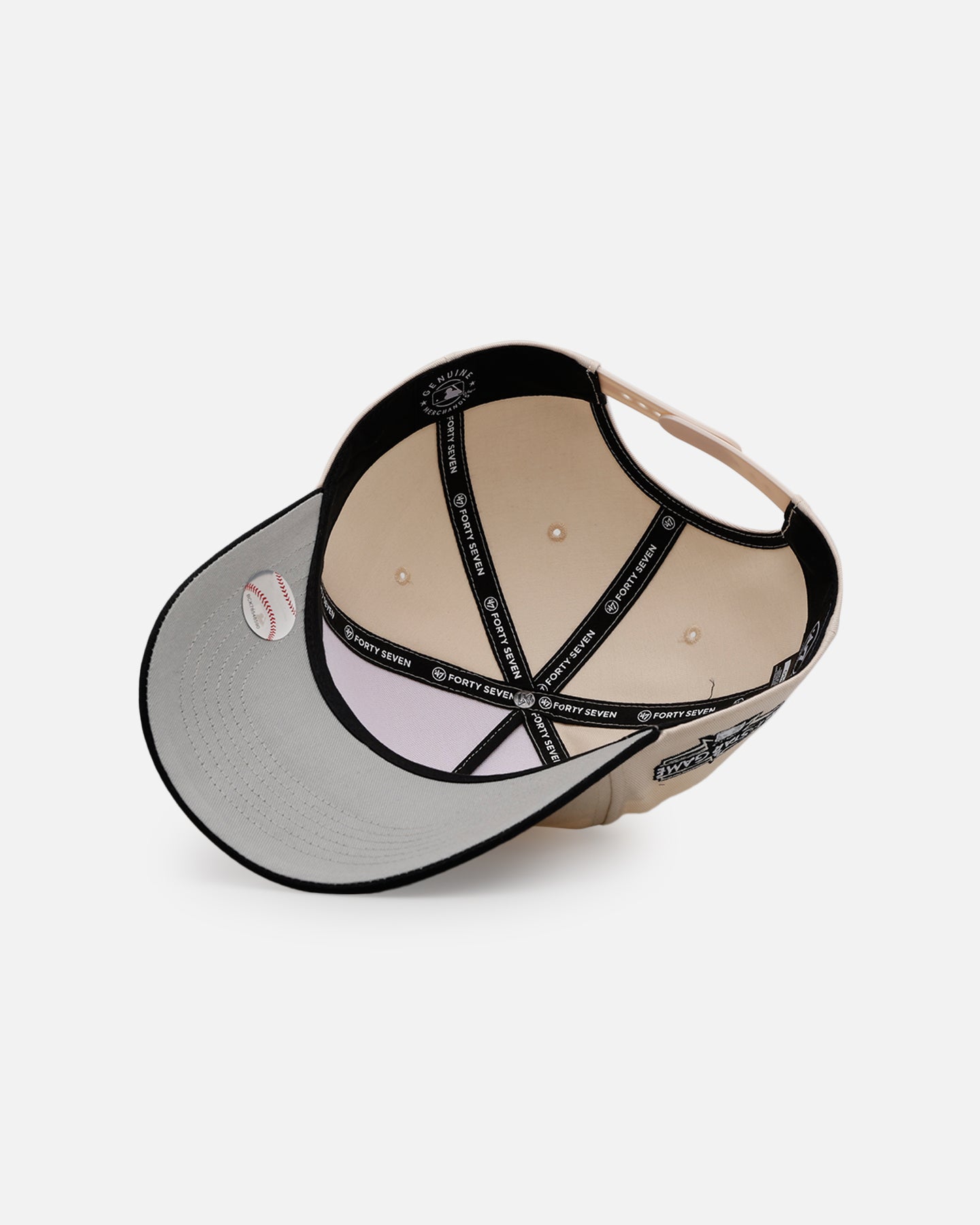 47 Brand Los Angeles Dodgers 'Herringbone' 47 Offside Snapback Natural/Black、mySite、zt4zffjzw