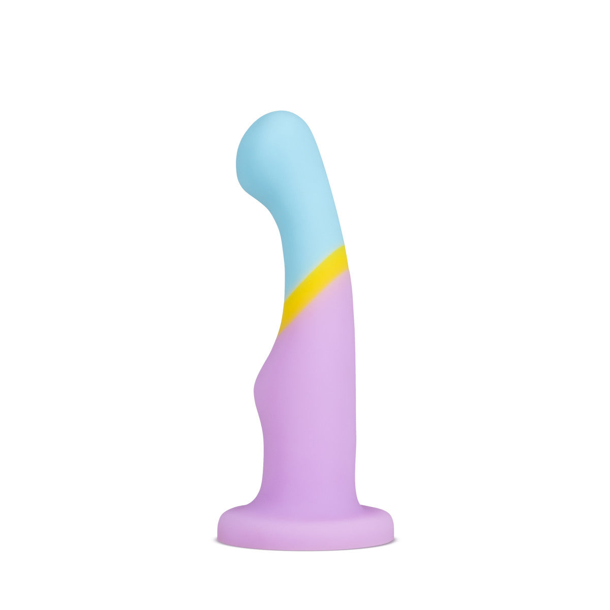 Avant By Blush® | Heart of Gold D14: Artisan 6 Inch Curved P-Spot / G-Spot Dildo with Suction Cup Base - Elegantly Made with Smooth Ultrasilk® Purio™ Silicone、mySite、bottomscart