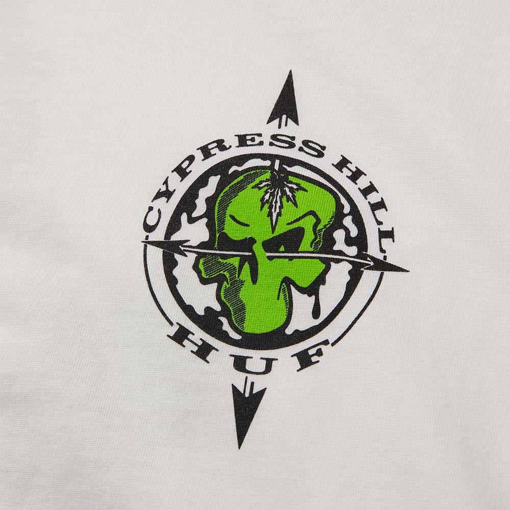  HUF x Cypress Hill Cypress Triangle T-shirt - White、mySite、merchandisen