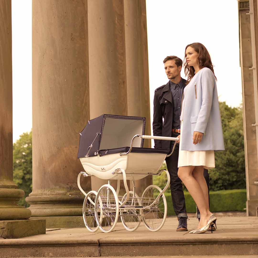  Silver Cross Balmoral Pushchair - Navy、mySite、merchandisen