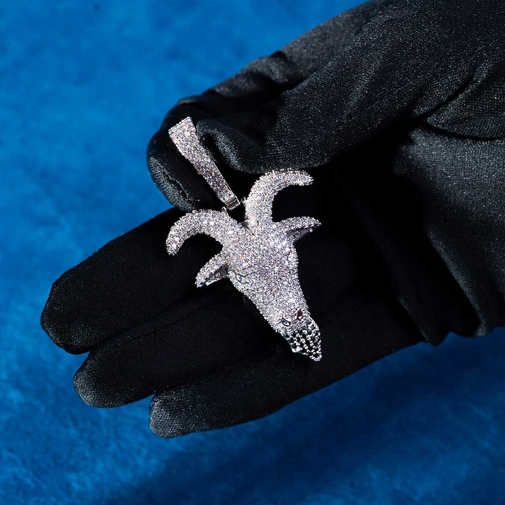 Goat Head Pendant 14K Gold、mySite、hinf8tx79