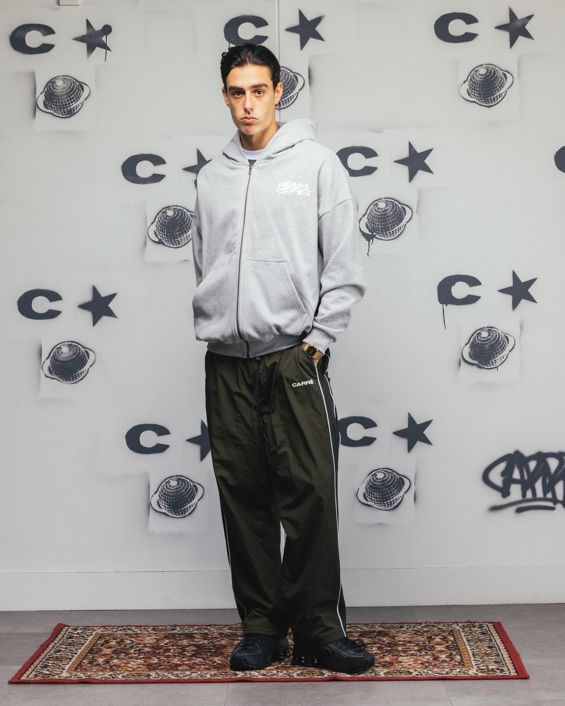 Carre Always & Forever Zip Hoodie Grey Marle、mySite、zt4zffjzw