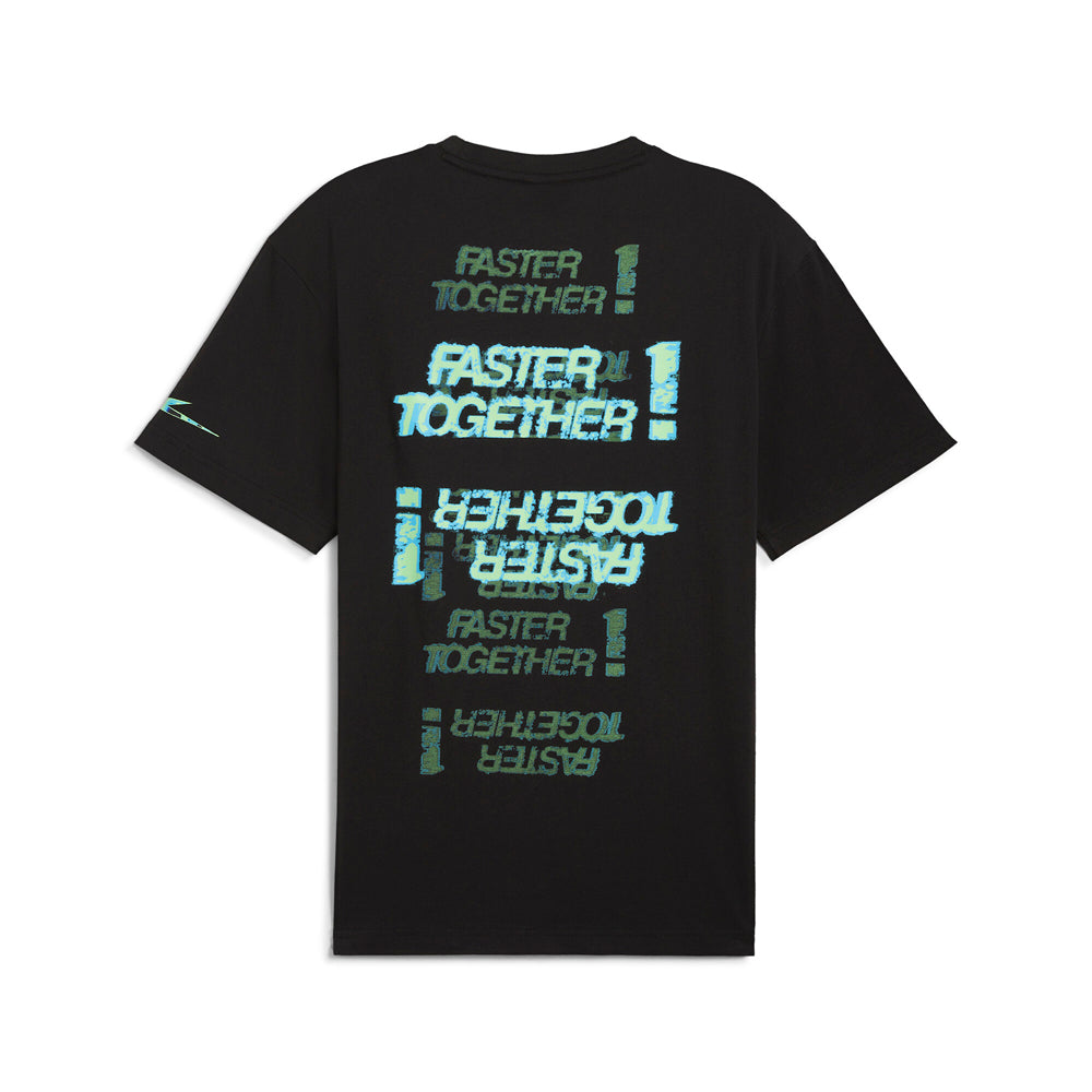 MAPF1 Neon Energy Graphic Crew Neck Short Sleeve T-Shirt、mySite、gtrtttuynbv