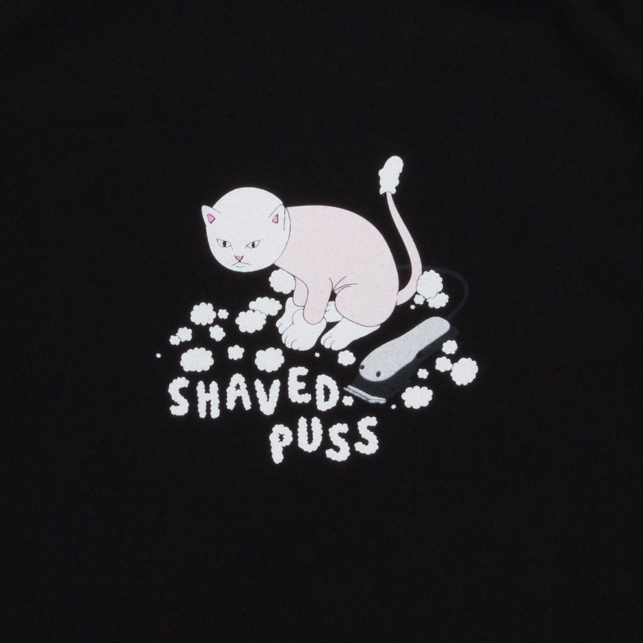  Shaved Puss Tee (Black)、mySite、merchandisen