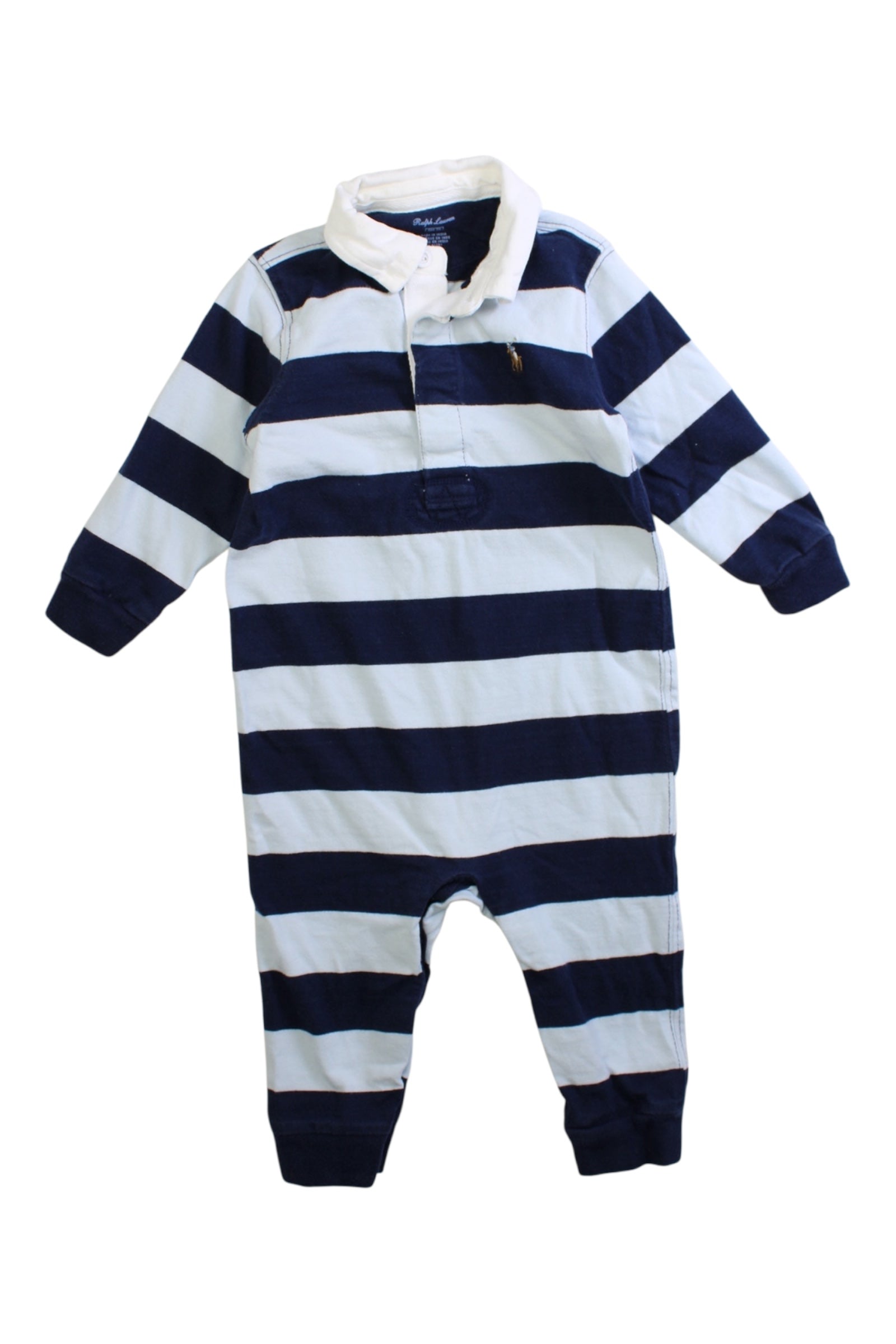 Ralph Lauren Striped Onesie 6-12M、mySite、g9winljtr