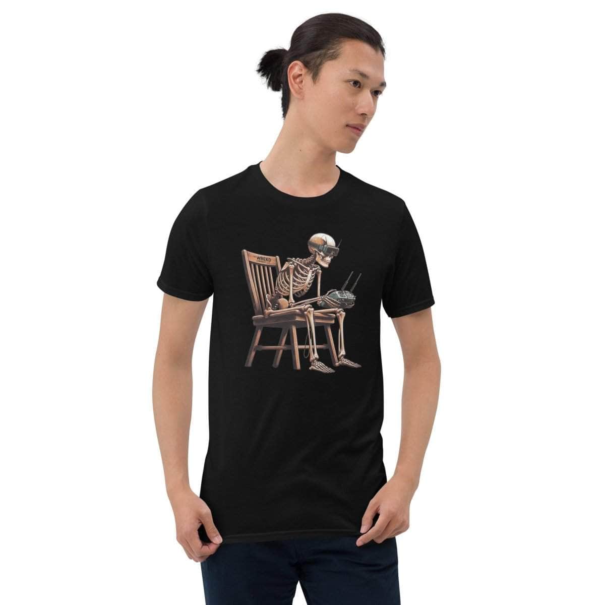  Skeleton FPV Unisex Graphic Tee by WREKD Co. - Choose Size、mySite、merchandisen