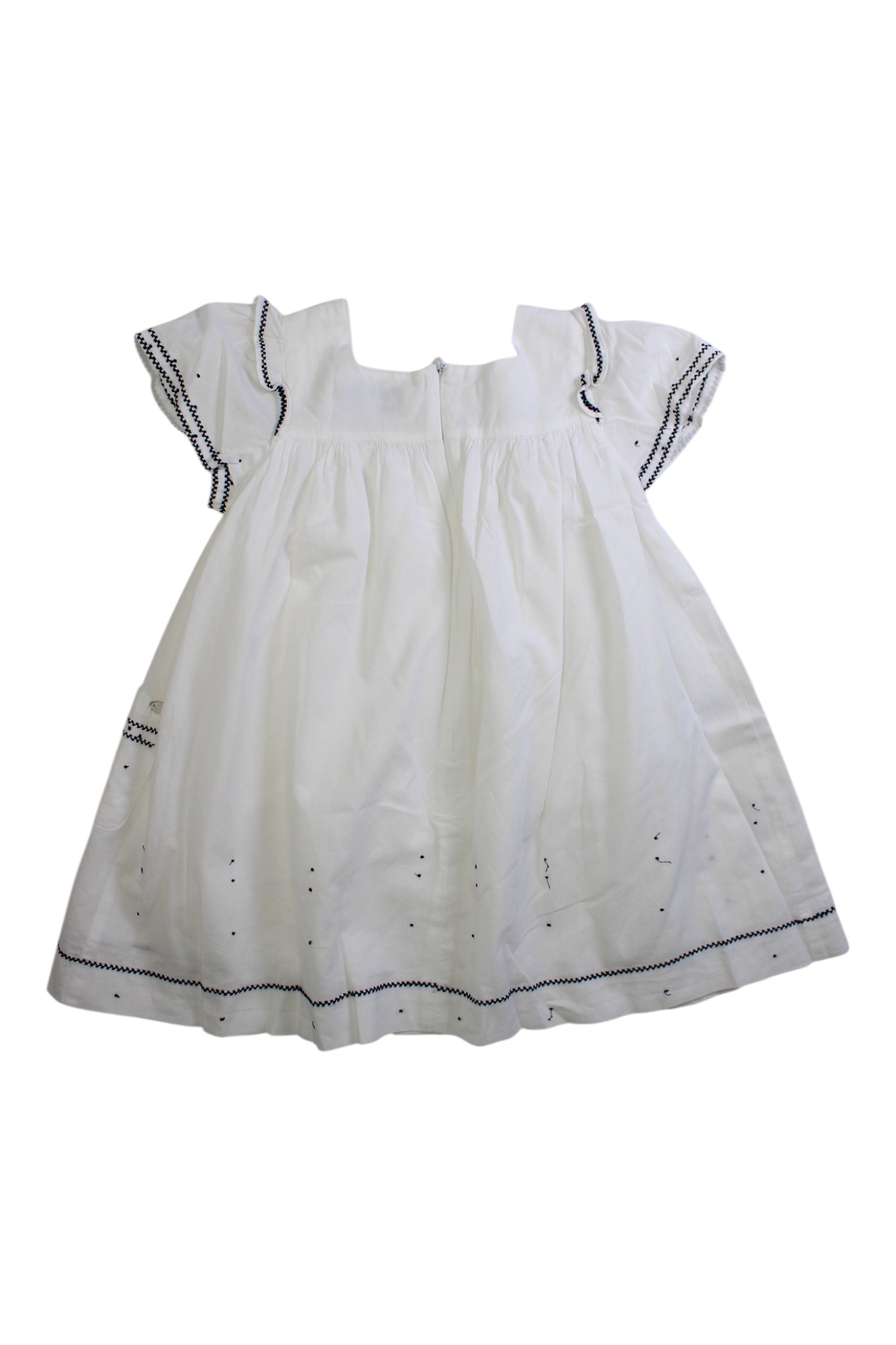 Tartine Et Chocolat Embroidered Sleeveless Top 5T、mySite、g9winljtr